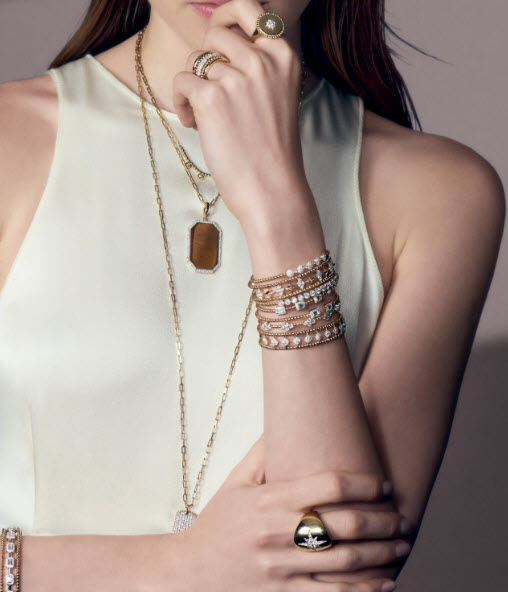 how to stack your bracelets