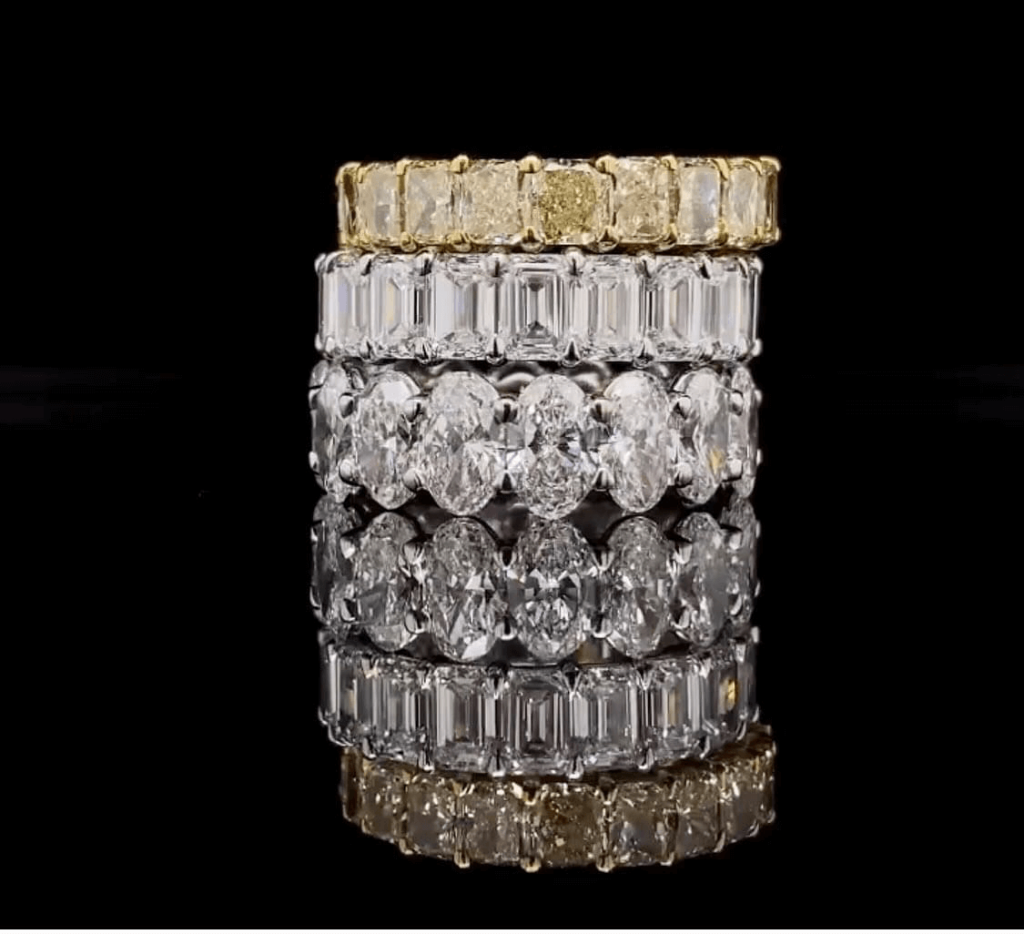 eternity diamond rings