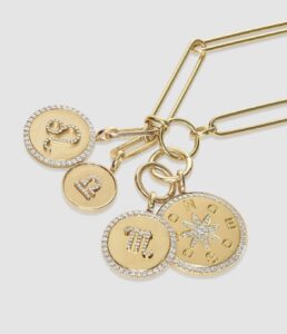 gold medallion necklaces