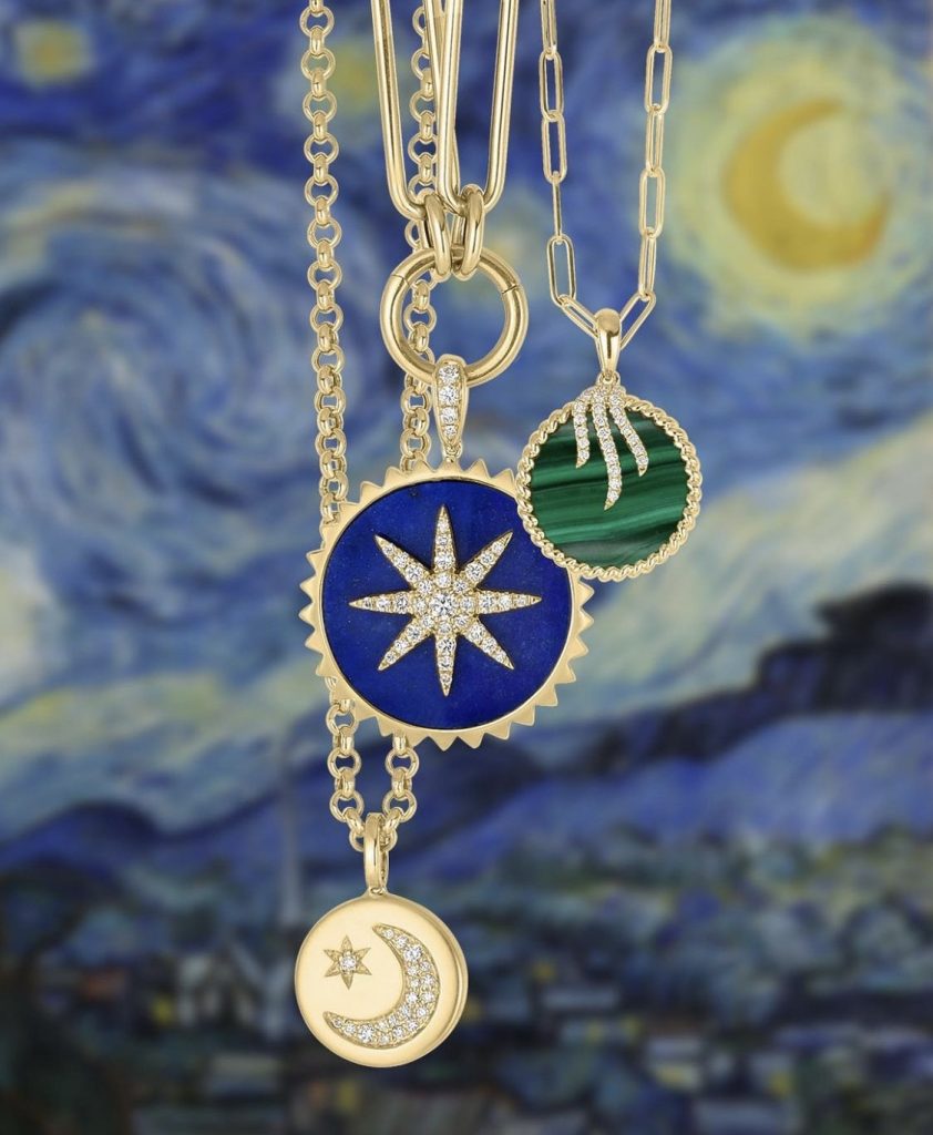 long pendant medallion necklaces